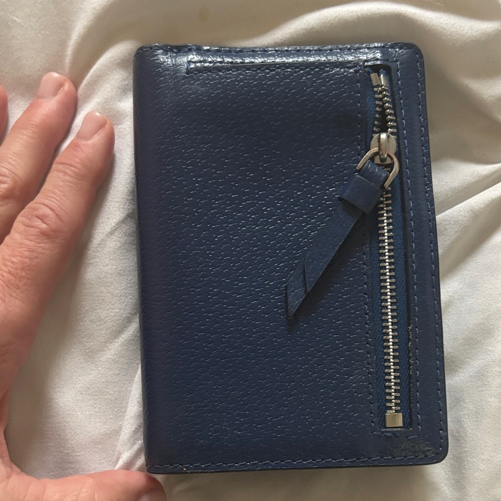 Kate Spade Navy Leather Wallet - Picture 3 of 3